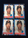 4 Card Lot 1988 Donruss #34 Roberto Alomar Rookie Baseball Cards