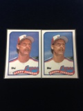 2 Card Lot 1989 Topps #647 Randy Johnson Rookie Baseball Cards