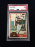 PSA Graded 1981 Topps Ozzie Smith Padres Baseball Card