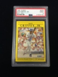 PSA Graded 1991 Fleer Ken Griffey Jr. Mariners Baseball Card