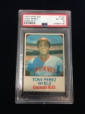 PSA Graded 1975 Hostess Tony Perez Reds Baseball Card - RARE
