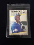 1989 Fleer #548 Ken Griffey Jr. Mariners Rookie Baseball Card