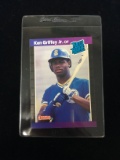 1989 Donruss #33 Ken Griffey Jr. Mariners Rookie Baseball Card