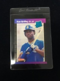 1989 Donruss #33 Ken Griffey Jr. Mariners Rookie Baseball Card