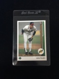 1989 Upper Deck #17 John Smoltz Braves Rookie Baseball Card