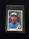 1989 Upper Deck #25 Randy Johnson Rookie Baseball Card