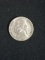 1942-S United States Wartime Jefferson Nickel - 35% Silver Coin