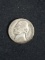 1944-D United States Wartime Jefferson Nickel - 35% Silver Coin