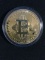 1 Bitcoin Medallion W/ Protective Case
