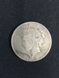 1924 United States Peace Silver Dollar - 90% Silver Coin