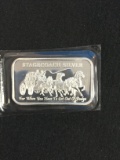 Stagecoach 1 Ounce .999 Fine Silver Dividable Bullion Bar