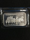 Stagecoach 1 Ounce .999 Fine Silver Dividable Bullion Bar