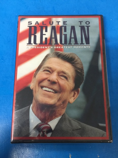 BRAND NEW SEALED Salute to Reagan A President's Greatest Moments DVD