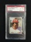 PSA Graded 1981 Topps Stickers Johnny Bench Reds Baseball Card