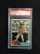 PSA Graded 1981 Topps Denny Walling Astros Baseball Card