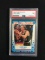 PSA Graded 1989-90 Fleer Sticker Larry Bird Celtics Basketball Card