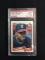 PSA Graded 1990 Fleer Update Frank Thomas White Sox Rookie Baseball Card