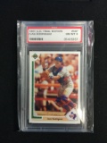 PSA Graded 1991 Upper Deck Final Edition Ivan Rodriguez Rookie Baseball Card