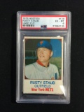 PSA Graded 1975 Hostess Rusty Staub Mets Baseball Card