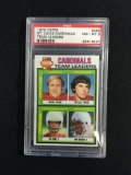 PSA Graded 1979 Topps St. Louis Cardinals Team Leaders Football Card