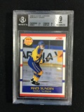 BGS Graded 1990-91 Score Canadian Mats Sundin Rookie Hockey Card