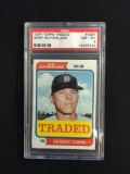 PSA Graded 1974 Topps Gary Sutherland Tigers Baseball Card