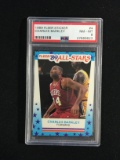 PSA Graded 1989 Fleer Sticker Charles Barkley 76ers Basketball Card