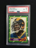 PSA Graded 1986 Topps Jackie Slater Rams Football Card