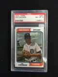 PSA Graded 1974 Topps Joe Coleman Tigers Baseball Card