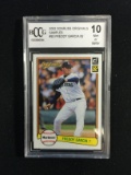 BCCG Graded 2002 Donruss Originals Samples Freddy Garcia Mariners Baseball Card