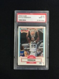 PSA Graded 1990 Fleer David Robinson Spurs Basketball Card