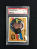 PSA Graded 2009 Topps Heritage Tommy Hanson Rookie Baseball Card - Mint 9