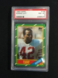 PSA Graded 1986 Topps Ronnie Lott 49ers Football Card