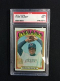 PSA Graded 1972 Topps Vince Colbert Indians Baseball Card