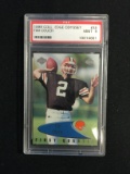 PSA Graded 1999 Collectors Edge Odyssey Tim Couch Rookie Football Card - Mint 9