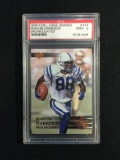 PSA Graded 2000 Collectors Edge Graded Marvin Harrison Colts Football Card - Mint 9