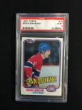 PSA Graded 1981-82 Brian Engblom Canadiens Hockey Card