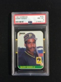 PSA Graded 1987 Donruss Barry Bonds Pirates Rookie Baseball Card