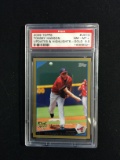 PSA Graded 2009 Topps Update Highlights Gold Tommy Hanson Rookie Baseball Card /2009