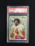 PSA Graded 1982 Topps Gary Green Chiefs Football Card