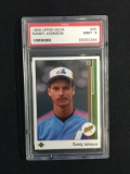 PSA Graded 1989 Upper Deck Randy Johnson Mariners Rookie Baseball Card - Mint 9