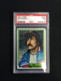 PSA Graded 1981 Topps Ed Figueroa Rangers Baseball Card