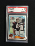 PSA Graded 1982 Topps Dan Ross Bengals Football Card