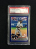 PSA Graded 2003 Topps Alfonso Soriano Yankees Baseball Card - Mint 9