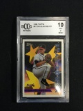 BCCG Graded 1996 Topps Star Power Tom Glavine Braves Baseball Card