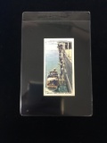 1939 Wills Cigarettes Life In the Royal Navy - Liberty Men Going Ashore - Tobacco Card