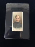 1917 Wills Cigarettes Allied Army Leaders - H.M. King of the Belgians - Tobacco Card