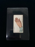 1922 Wills Cigarettes Do You Know Series 1 - A Wedding Ring - Tobacco Card