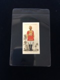 1938 John Player Cigarettes Military Uniforms of British Empire Alwar State Forces Tobacco Card