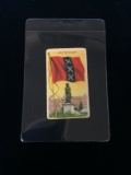 1909 T59 Recruit Little Cigars Flags of All Nations - Amsterdam Tobacco Card
